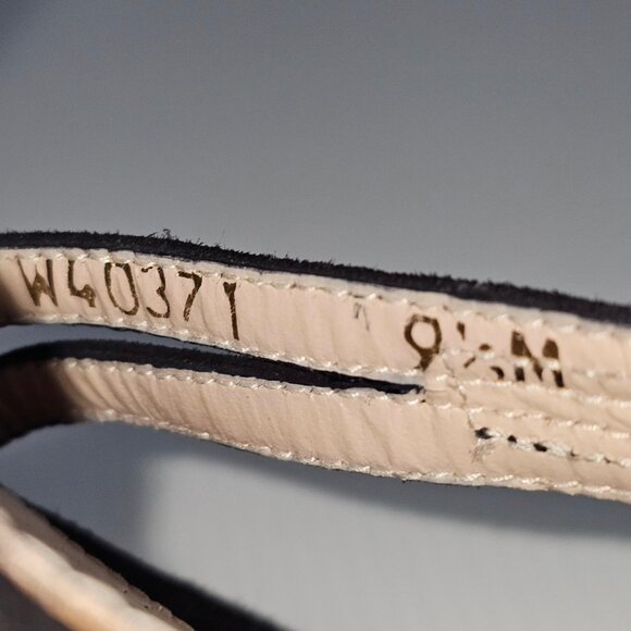 NEW Stuart Weitzman Lexie Sandal Heel Wraparound Ankle Black Suede Size 9.5 - Picture 13 of 14